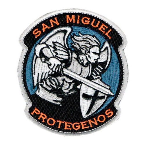 Parches Bordados San Miguel Arcangel Tactical Swat Policia