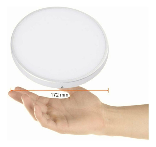Tecnolite Downlight Led Empotrable, Bote Integral 12 Cm O