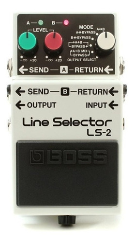 Pedal De Efectos P/ Guitarra Boss Ls-2 Line Selector Oferta!