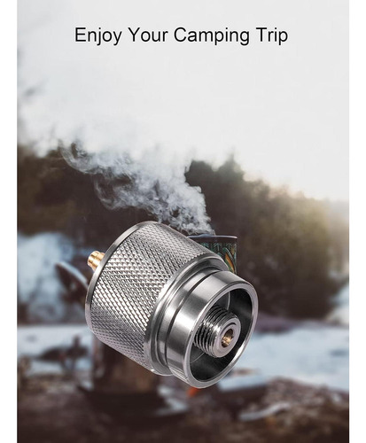 Adaptador De Estufa De Camping Seadesky 1lb A Válvula En417