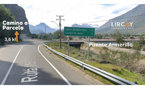 Lote Media Hectárea En Medio De La Precordillera Maulina!