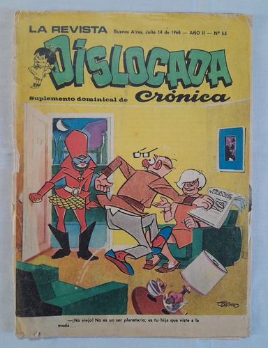 #z Lote 3 Revistas La Revista Dislocada Año 1968 Ver