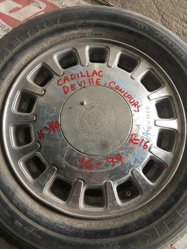 Rin De Aluminio Cadillac Concours,deville 1996-1999 R16 #340