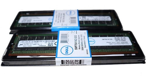 Memoria Dell 32g Ddr4 3200mhz 2rx4 Rdimm Ecc Snp75x1vc/32g