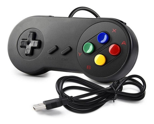 Control Snes Usb Windows, Raspberry, Android Súper Nintendo
