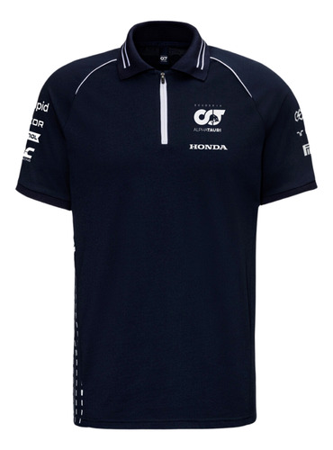 Camiseta Polo Alpha Tauri Oficial 2023 Fórmula 1 Original