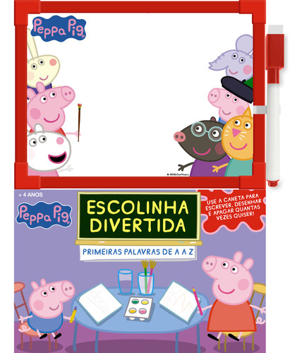 Livro Peppa Pig Série Escolinha Divertida, De On Line Editora  (instituição). Editorial On Line Editora, Tapa Mole, Edición 1 En Português, 2023