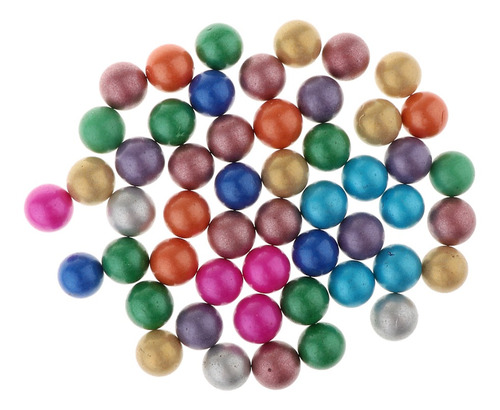 90 Piezas Juguete De Bolas Cristales De Canicas Multicolor