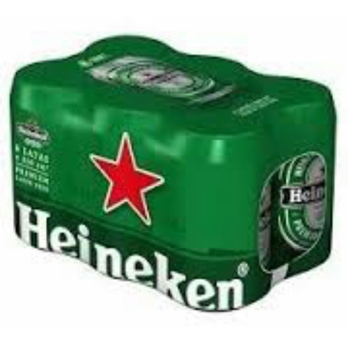 Cerveza Heineken Lata 473ml Pack X6 Unidades- Berlin Bebidas
