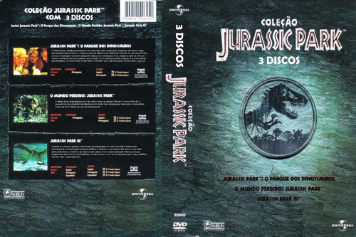 Jurassic Park - Trilogia - Edição De Colecionador - 3 Discos