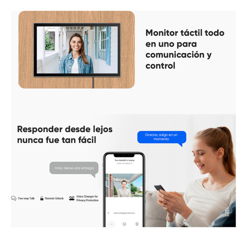 Ezviz Hp7 Videoportero Ip Conexión A 2 Hilos/monitor Wi-fi