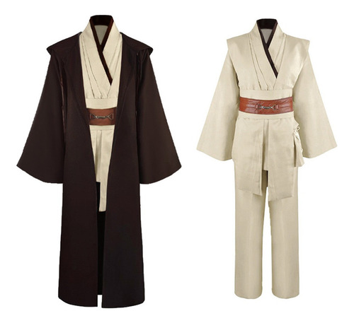 Star Wars De Obi-wan Kenobi De Cosplay Conjunto Completo
