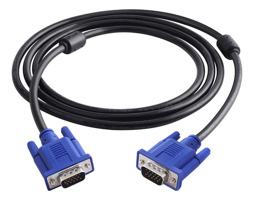 Pasow Vga A Vga Monitor Cable Hd15 Macho A Macho Para Proyec