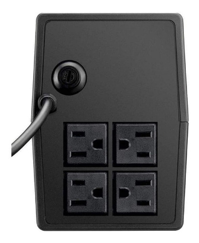 Imagen 4 de 4 de UPS regulador de voltaje Smartbitt Smart Interactive SBNB500 500VA entrada y salida de 120V CA negro