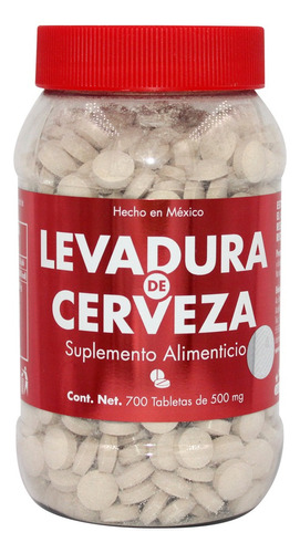 Levadura De Cerveza 700 Tabletas Tecnonatura