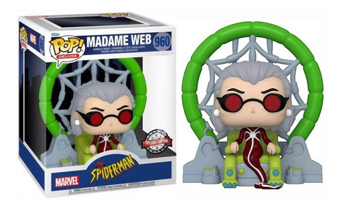 Funko Pop! Deluxe - Spiderman Madame Web - Darkside Bros