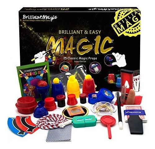 Brilliantmagic Magic Set Magic Kit Para Niños Juguetes De C