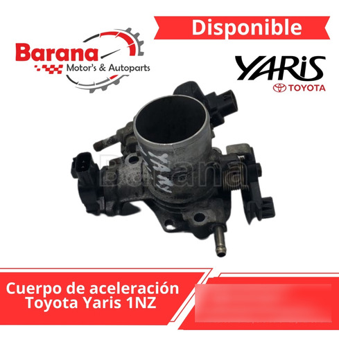 Cuerpo Aceleracion Toyota Yaris 1nz