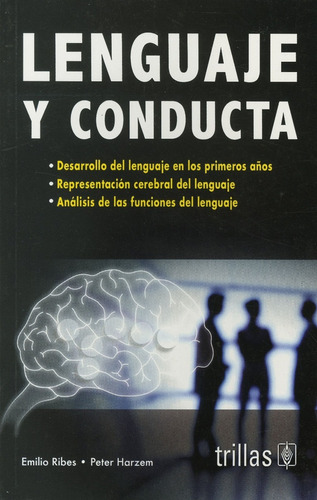 Lenguaje Y Conducta, De Ribes Iñesta, Emilio Harzem, Peter., Vol. 1. Editorial Trillas, Tapa Blanda, Edición 1a En Español, 1990