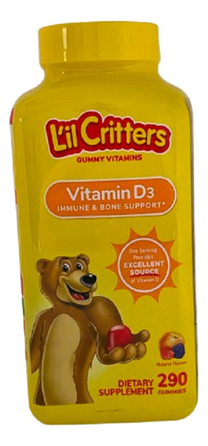D3 Vitamin 290gummies Lili Critters