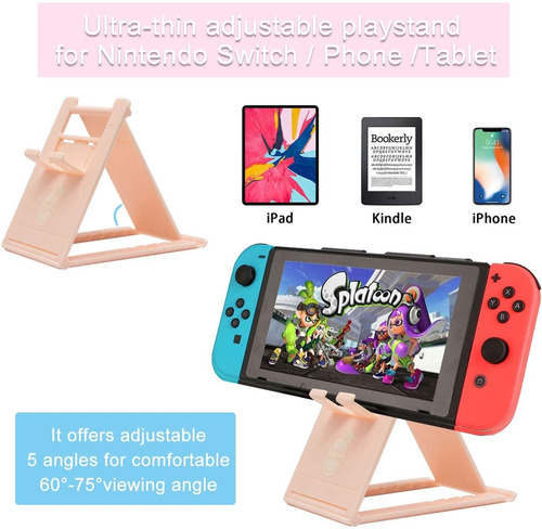 Imagen 5 de 8 de Kit De Acessórios De Viaje Juegos Para Nintendo Switch