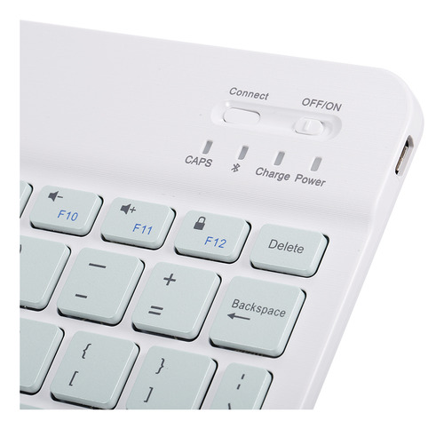 Teclado Inalámbrico Bt De 10 Pulgadas, Universal Para Tres S