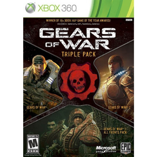 Gears Of War Triple Pack Xbox 360 En Español