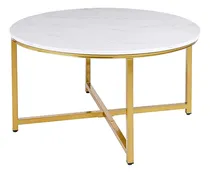 Comprar Azl1 Life Concept Mesa De Centro Redonda Moderna Para Sala D