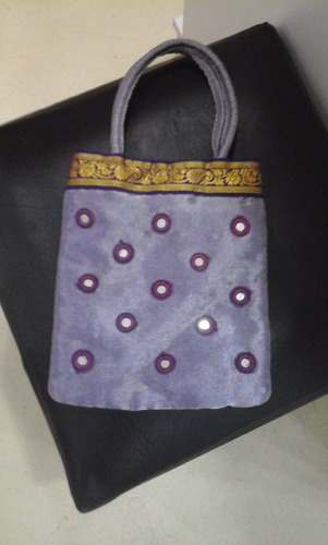 Cartera Bolsito Origen India Con Espejitos Entrega Y Envio Y