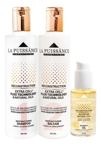 Kit X3 La Puissance Extra Cell Plex Paso 1 - 2 Y 6 Combo