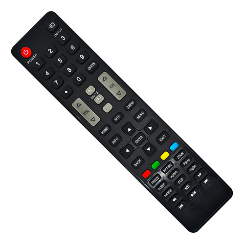 Controle Para Tv Semp Toshiba 40l2400 32l2400 Ct-6700 Ct6710 Cor Preto