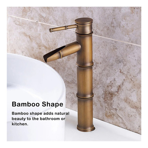 Grifo De Baño, Lavabo De Latón, Base Estable, Grifos