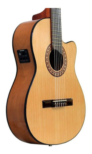 Guitarra Clásica Gracia M10 + Fishman Fresys Blend Cuo Color Natural Orientación de la mano Derecha