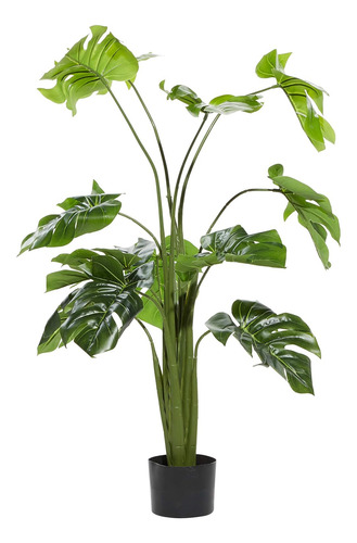 Deco 79 Faux Foliage Monstera Planta Artificial Con Maceta D