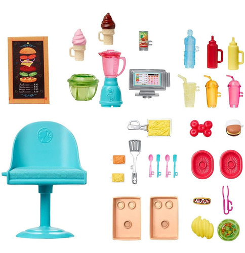 Imagen 5 de 6 de Camion De Comida Food Truck De Barbie