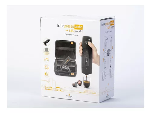 HANDPRESSO - Cafetera portatil Handpresso Auto Capsule compatible