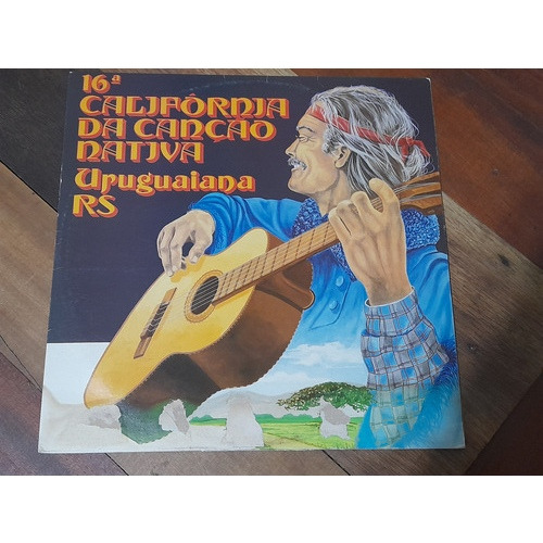 Lp Vinil 16a Califórnia Da Canção Nativa Do Rs (Usado)