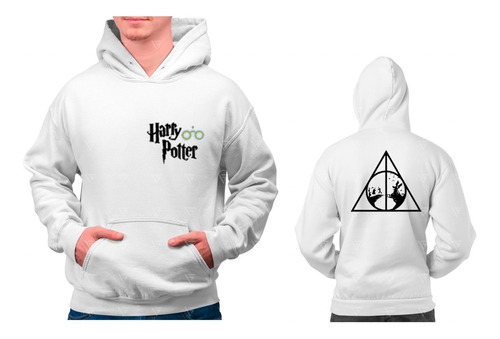 Poleron Estampado Harry Potter Ambos Lados