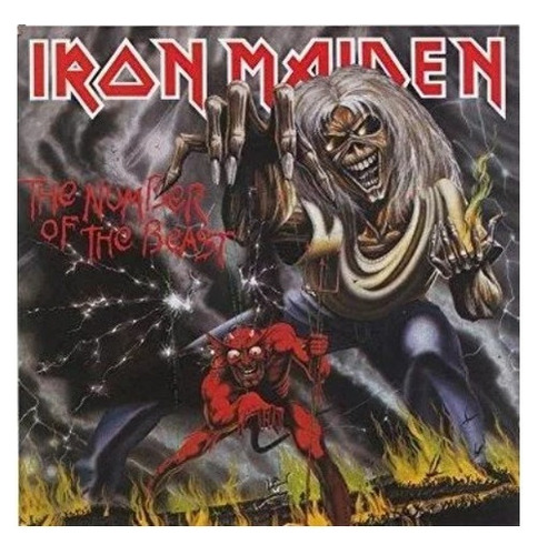 Iron Maiden The Number Of The Beast Lp Wea