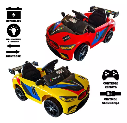 WYB Carro de corrida com controle remoto RC, 1/10 profissional de