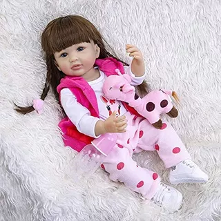 Rxdoll Lifelike Reborn Baby Dolls Silicone Full Body Girl 22