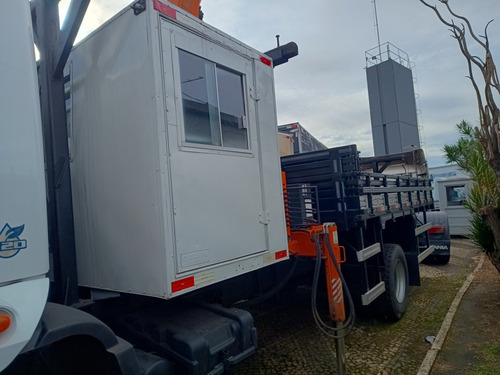 Ford C-1319 2015 Munck 12,5t Cesto Aéreo Com Cabine Auxiliar