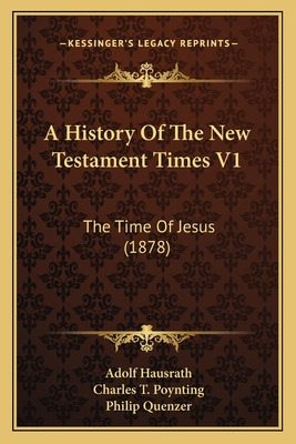 Libro A History Of The New Testament Times V1: The Time O...