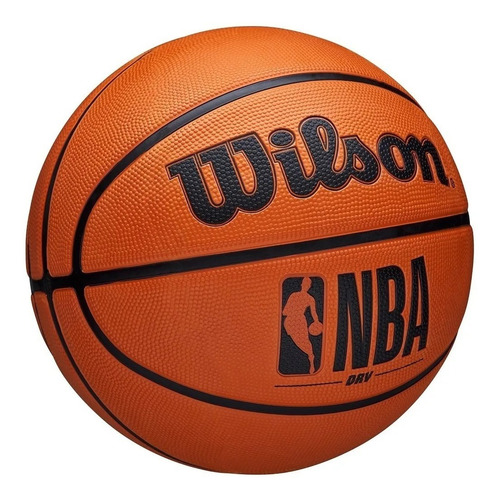 Imagen 2 de 5 de Pelota Basket Wilson Basquet Goma Numero 7 N7 Indoor Cancha Tierra