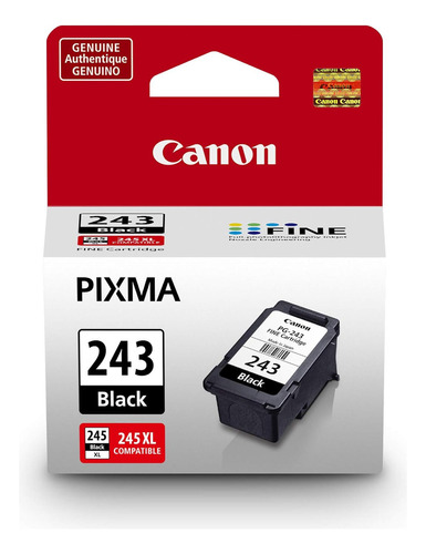 Canonink 1287c001 Canon Pg-243 Black Cartridge, Compatible T