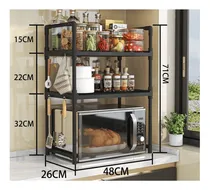Comprar Estante Organizador De Microondas Multiusos De Cocina Median