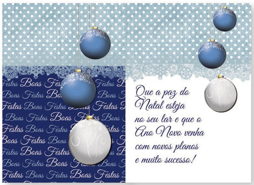 Imagem 6 de 10 de 50 Cartões De Natal Popular + Envelopes -10 Modelos Sortidos