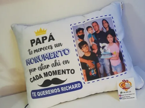 Almohada personalizada delivery Perú