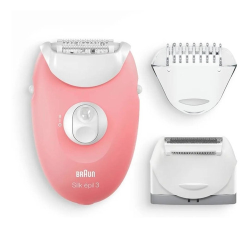 Imagen 1 de 9 de Braun Silk-épil 3, 3-440, Depiladora Eléctrica Mujer 2 En 1