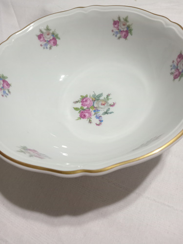Bols Ensaladera Porcelana Verbano No Se Envia Blanco (Usado)